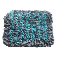 HKM-738003 Colorful Pet Sniffing Pad for Training and Exercise, Eco-Friendly Plush, Slow Feeding and Stress Relief Mat, Available in Blue and Pink