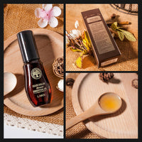 HKM-139347 Multifunctional Hair Straightening Comb with Hair Care Essential Oil 40ml, Adjustable Temperature 160-210°C