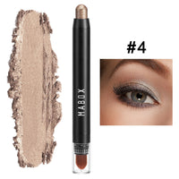 HKM-835027 Waterproof Eye Shadow Stick - Pearlescent and Earth Tone Color Options