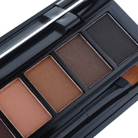 HKM-702803 10-Color Natural Eye Shadow Palette with Silk Texture and Brush