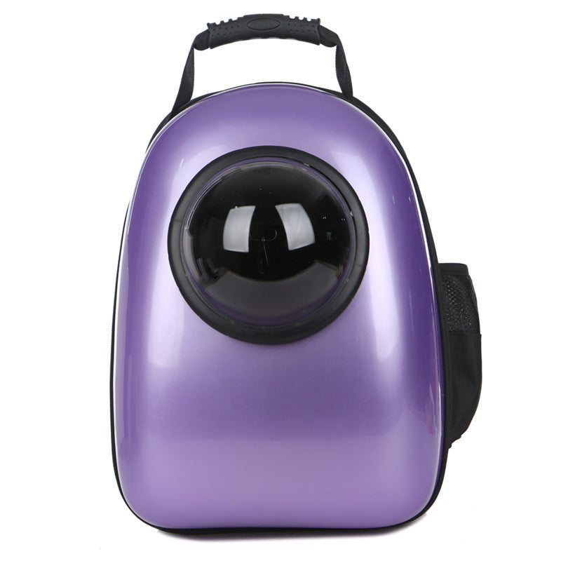 HKM-330451 Transparent Pet Carrier Chest Bag - Stylish Backpack for Cats and Small Pets