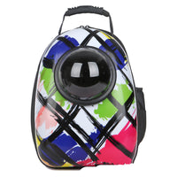 HKM-330451 Transparent Pet Carrier Chest Bag - Stylish Backpack for Cats and Small Pets