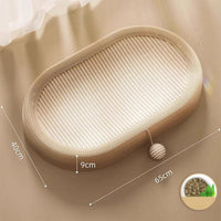 HKM-891283 Ultra Large Sisal Cat Scratching Board with Cozy Lounge and Engaging Design