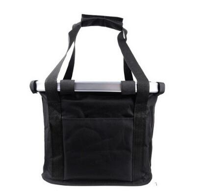 HKM-053651 Aluminum Alloy Mountain Bike Basket for Easy Cargo Transport