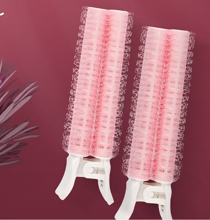HKM-486291 Korean Fluffy Hair Root Curlers with ABS Plastic and Woven Cloth – 8 Coils for Volume