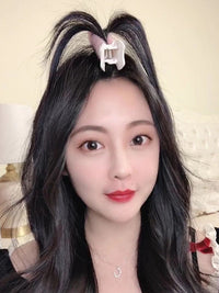 HKM-486291 Korean Fluffy Hair Root Curlers with ABS Plastic and Woven Cloth – 8 Coils for Volume