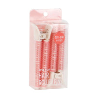 HKM-486291 Korean Fluffy Hair Root Curlers with ABS Plastic and Woven Cloth – 8 Coils for Volume