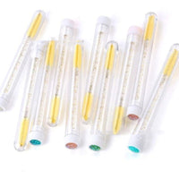 HKM-085075 Multicolor Eyelash Brush with Diamond Crystal Rod and Independent Tube