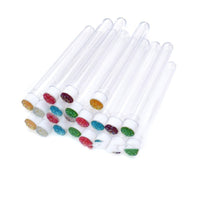 HKM-085075 Multicolor Eyelash Brush with Diamond Crystal Rod and Independent Tube