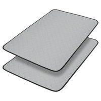 HKM-688595 Washable Waterproof Dog Urine Pad - Non-Slip Training Mat for Puppies and Cats, 89.5 x 59.2 cm, Set of 2