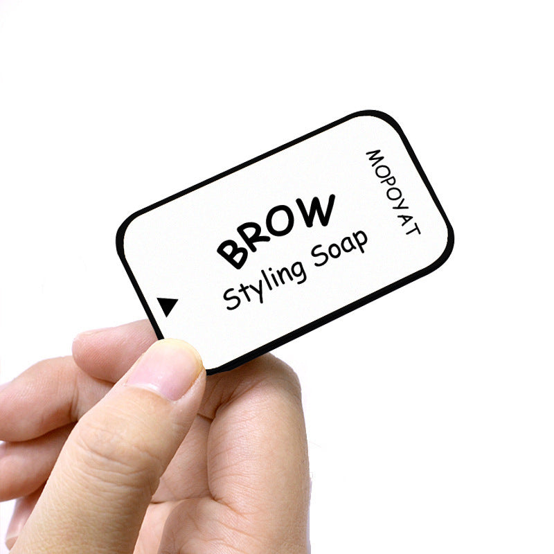 HKM-717459 3D Waterproof Eyebrow Styling Soap Gel - Long Lasting Eyebrow Enhancer, 16g