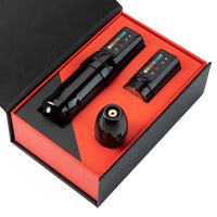 HKM-560723 Wireless Dual Battery Tattoo Pen - All-in-One Machine with Large Capacity and Adjustable Voltage