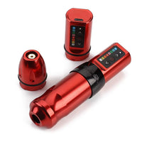 HKM-560723 Wireless Dual Battery Tattoo Pen - All-in-One Machine with Large Capacity and Adjustable Voltage
