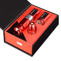 HKM-560723 Wireless Dual Battery Tattoo Pen - All-in-One Machine with Large Capacity and Adjustable Voltage