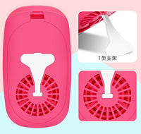 HKM-714323 Mini Eyelash Dryer Fan for Quick Glue Drying - Compact Design in Multiple Colors