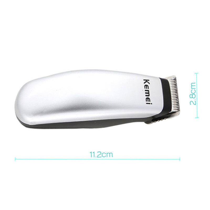 HKM-739859 Kemei KM-666 Dry Battery Hair Clipper with Stainless Steel Blade and Accessories