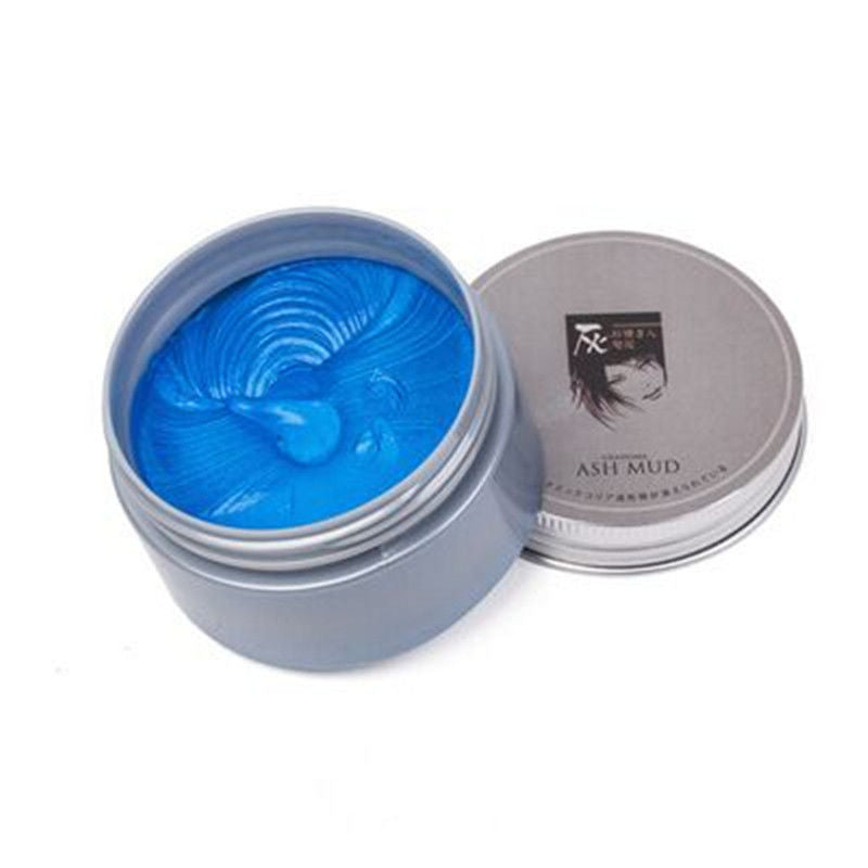 HKM-723411 Temporary Hair Color Cream and Styling Wax - 100g, Multiple Shades Available