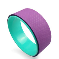 HKM-738707 Yoga Circle for Beginners - Auxiliary Fitness Wheel for Back Bending, 32cm Diameter, TPE Material