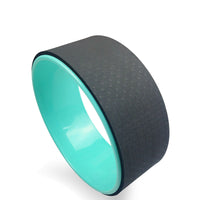 HKM-738707 Yoga Circle for Beginners - Auxiliary Fitness Wheel for Back Bending, 32cm Diameter, TPE Material