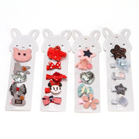 HKM-578003 Kids' Cloth Crown Hairpin Headpiece