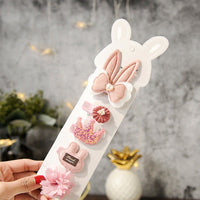 HKM-578003 Kids' Cloth Crown Hairpin Headpiece