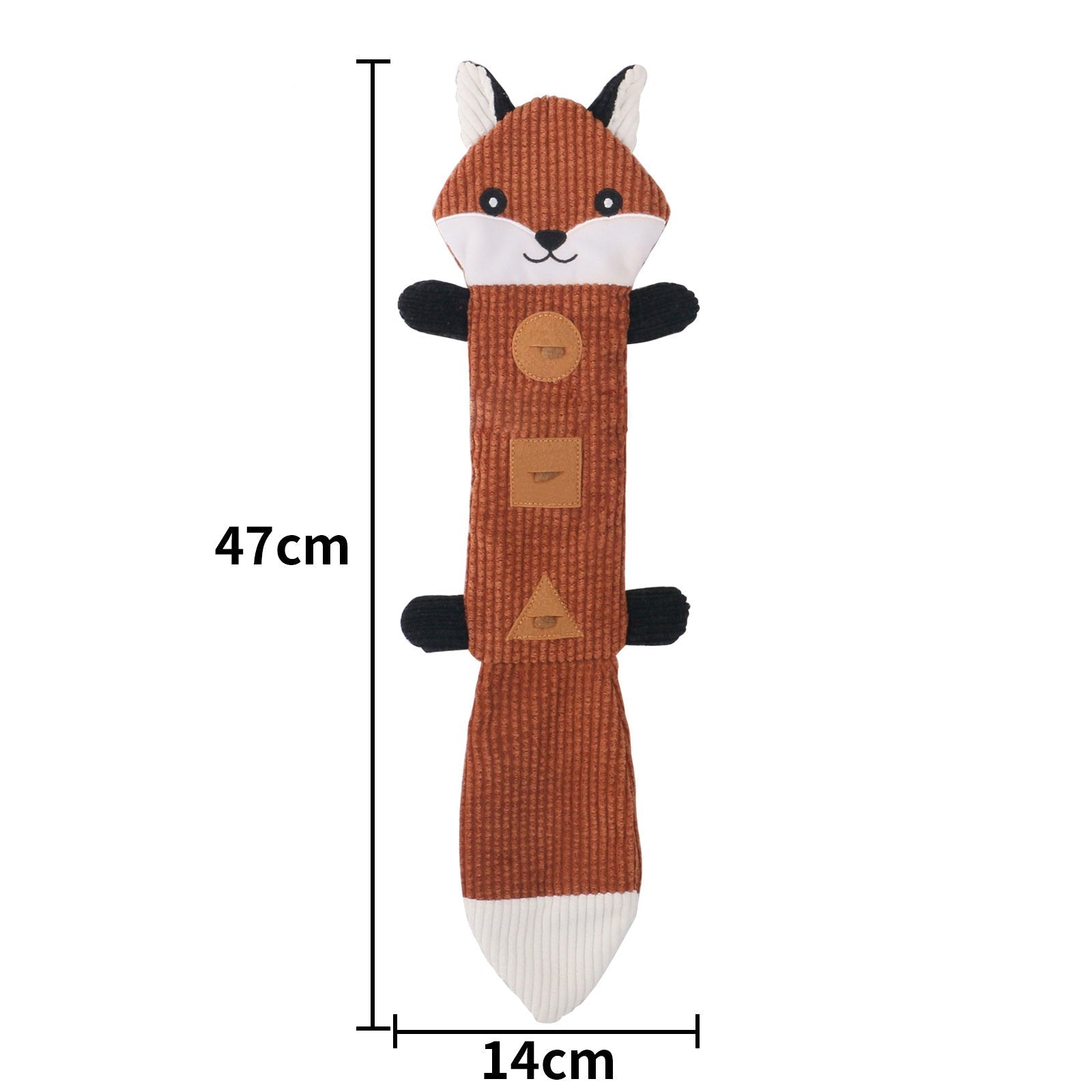 HKM-222931 Durable Chew Toy for Dogs - Bite-resistant Plush Animal Design for Teething and Dental Health