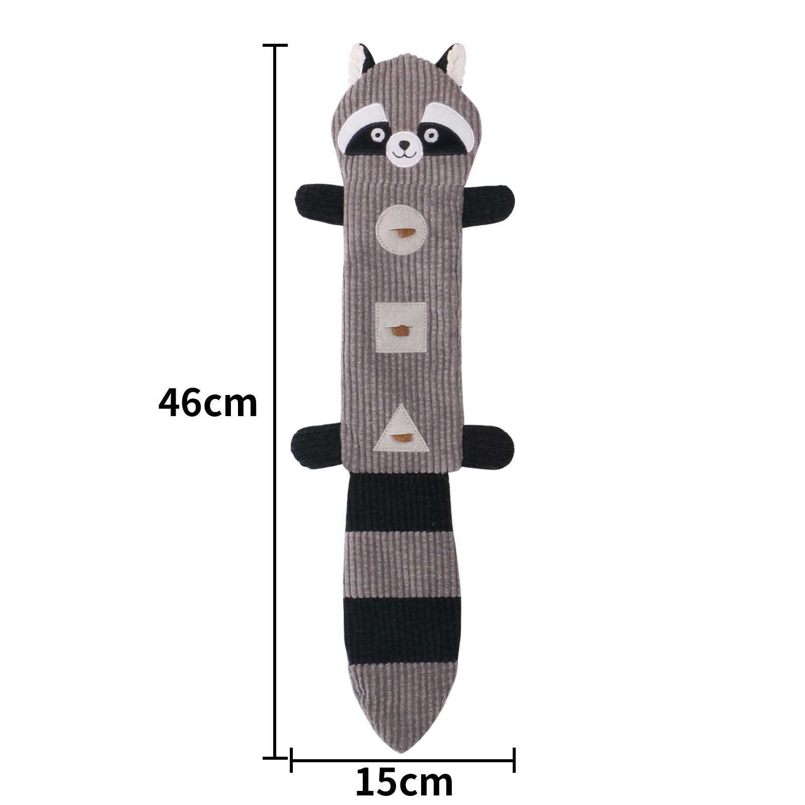 HKM-222931 Durable Chew Toy for Dogs - Bite-resistant Plush Animal Design for Teething and Dental Health