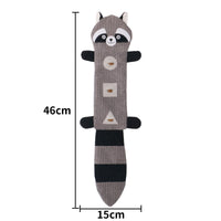 HKM-222931 Durable Chew Toy for Dogs - Bite-resistant Plush Animal Design for Teething and Dental Health