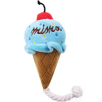 HKM-614995 Plush Interactive Fruit Chew Toys Set for Dogs and Cats - 15 Assorted Pet Plush Toys