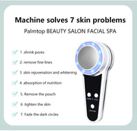 HKM-670867 USB Rechargeable Hot and Cold Beauty Instrument with Multiple Temperature Settings for Skincare