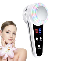HKM-670867 USB Rechargeable Hot and Cold Beauty Instrument with Multiple Temperature Settings for Skincare