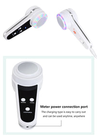 HKM-670867 USB Rechargeable Hot and Cold Beauty Instrument with Multiple Temperature Settings for Skincare