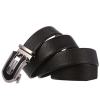 HKM-782483 Men's Automatic Genuine Leather Cowhide Business Belt - Model LY36-7118-5