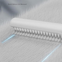 HKM-908755 Stainless Steel Dematting Comb for Dogs - Grooming Brush with User-Friendly Handle for Knots and Mats Removal
