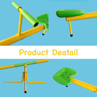 HKM-320915 Outdoor 360 Degree Rotating Seesaw Playground Equipment for Kids