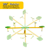 HKM-320915 Outdoor 360 Degree Rotating Seesaw Playground Equipment for Kids