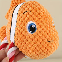 HKM-827091 Turtle Shaped Interactive Dog Chew Toy – Durable and Engaging Plush Pet Toy for Dogs