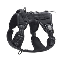 HKM-583891 Reflective Nylon Traction Rope with Adjustable Chest Harness for Outdoor Training
