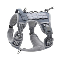 HKM-583891 Reflective Nylon Traction Rope with Adjustable Chest Harness for Outdoor Training