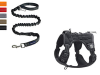 HKM-583891 Reflective Nylon Traction Rope with Adjustable Chest Harness for Outdoor Training