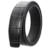 HKM-322579 Luxury Men's Crocodile Pattern Leather Belt