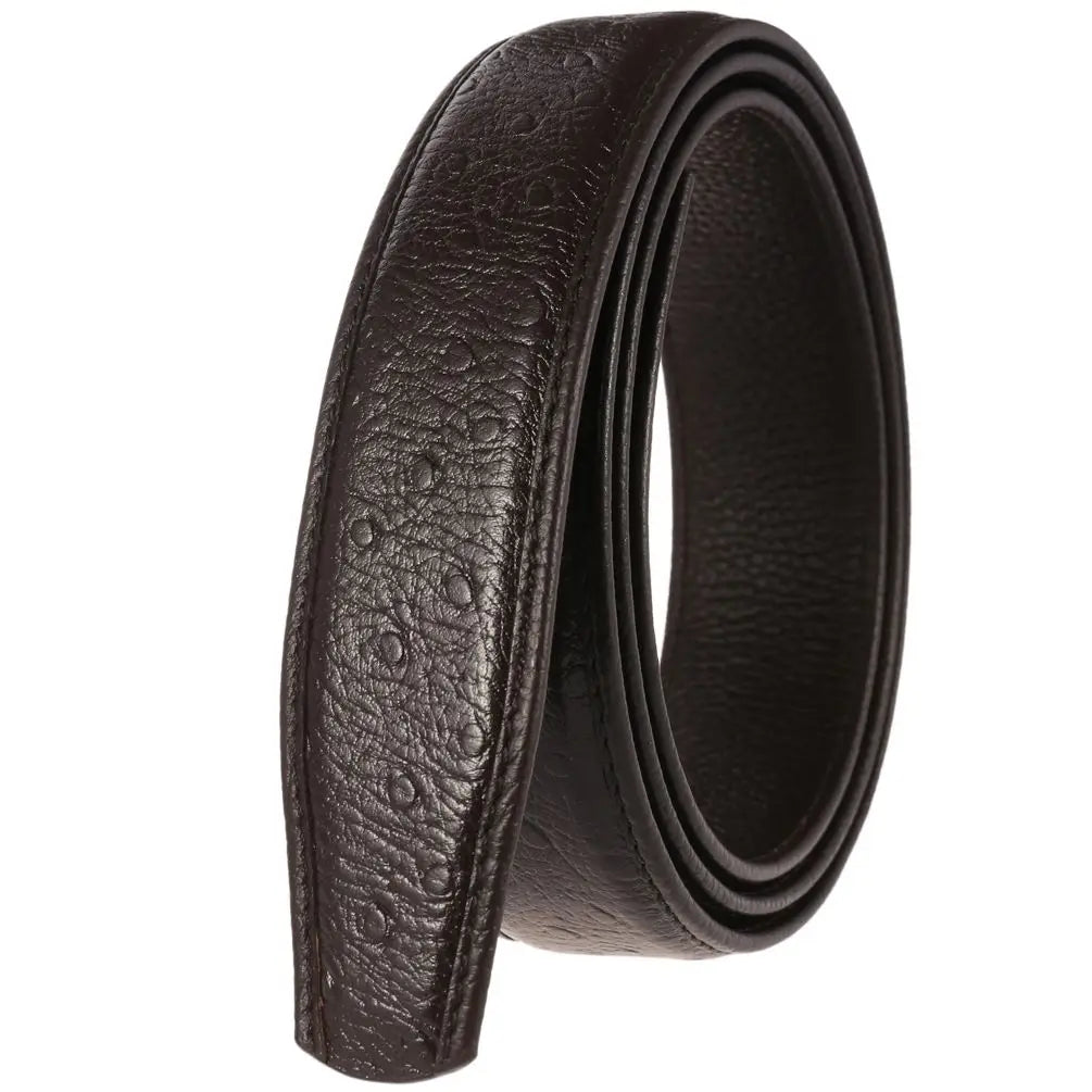HKM-322579 Luxury Men's Crocodile Pattern Leather Belt
