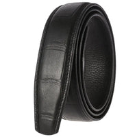 HKM-322579 Luxury Men's Crocodile Pattern Leather Belt