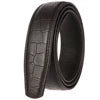 HKM-322579 Luxury Men's Crocodile Pattern Leather Belt