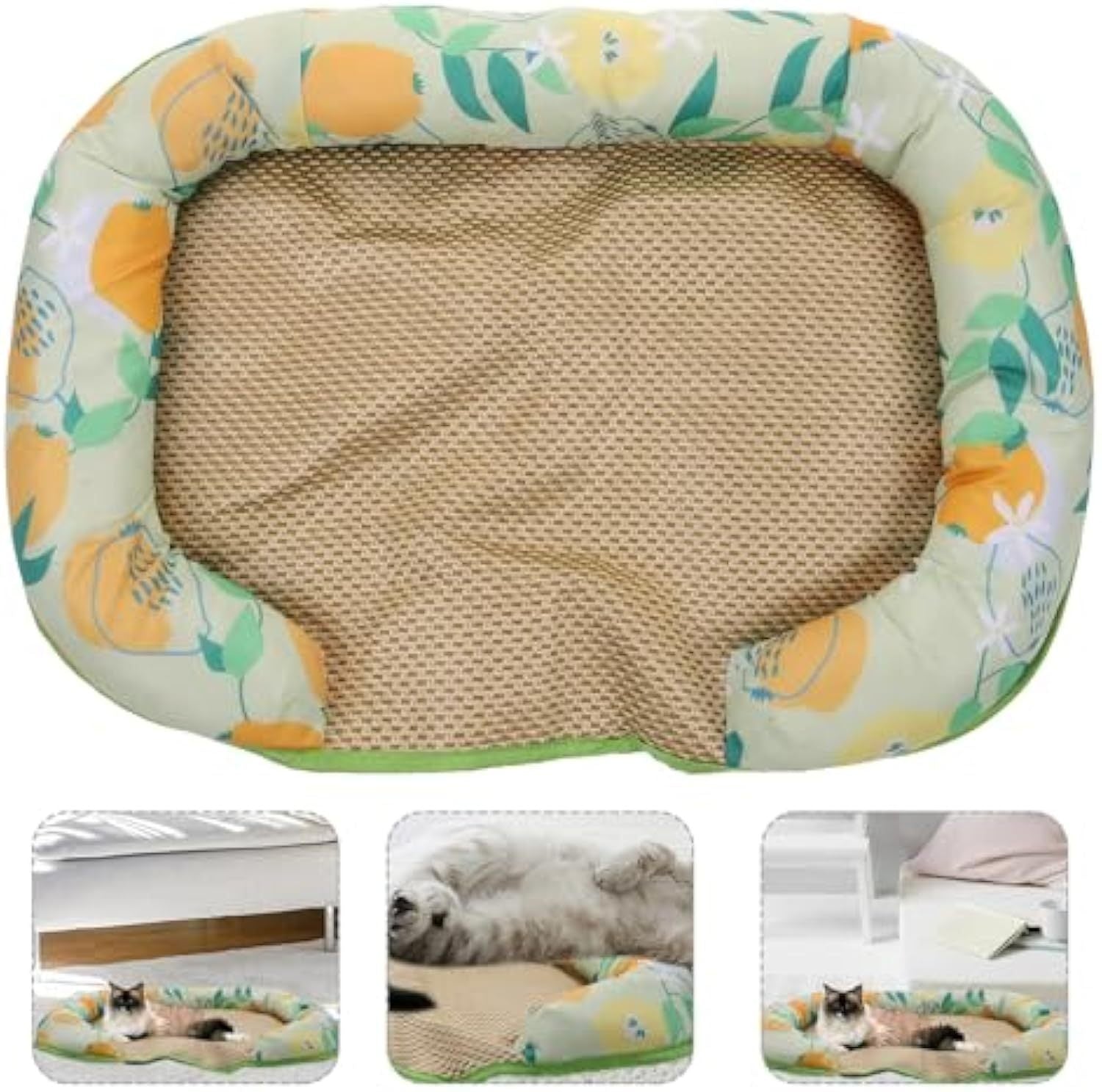 HKM-481619 Pet Cooling Mat - Self-Cooling Sleeping Pad for Dogs and Cats, Lightweight and Portable Summer Comfort Cushion
