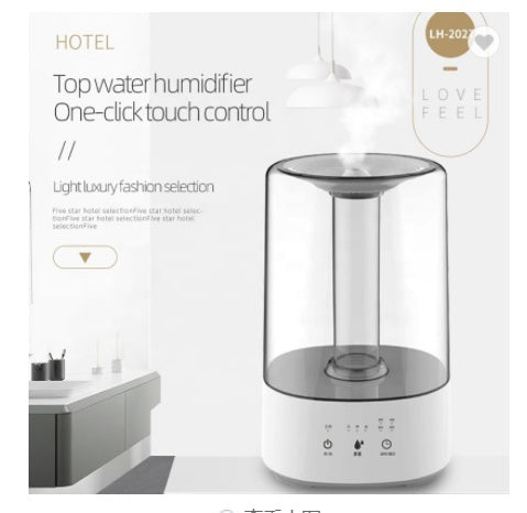 HKM-419475 Ultrasonic Humidifier for Home and Office – Colorful Aromatherapy & Silent Operation