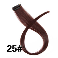 HKM-001683 18-Inch Wig Hair Extension in Vibrant Color with Natural Appearance