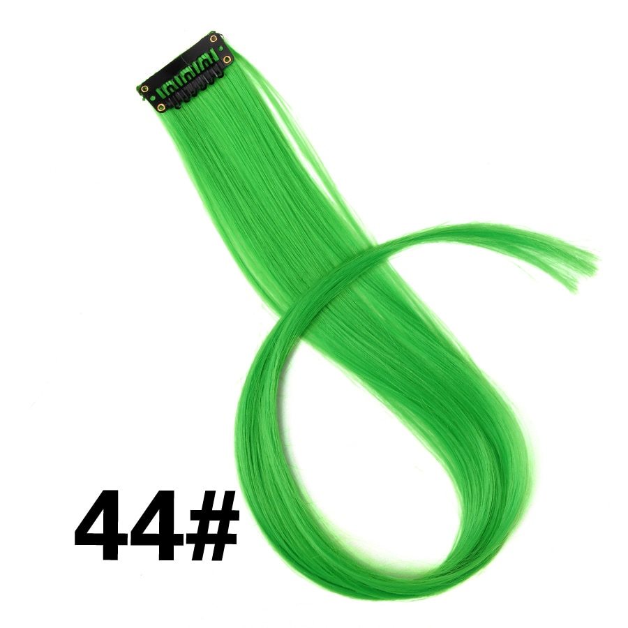 KTX-001683 18-Inch Wig Hair Extension in Vibrant Color with Natural Appearance