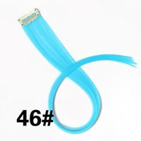 HKM-001683 18-Inch Wig Hair Extension in Vibrant Color with Natural Appearance