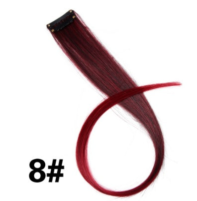 KTX-001683 18-Inch Wig Hair Extension in Vibrant Color with Natural Appearance